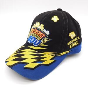 The Rock North Carolina‎ Speedway Pop Secret Popcorn 400 Nascar Vintage Hat Cap